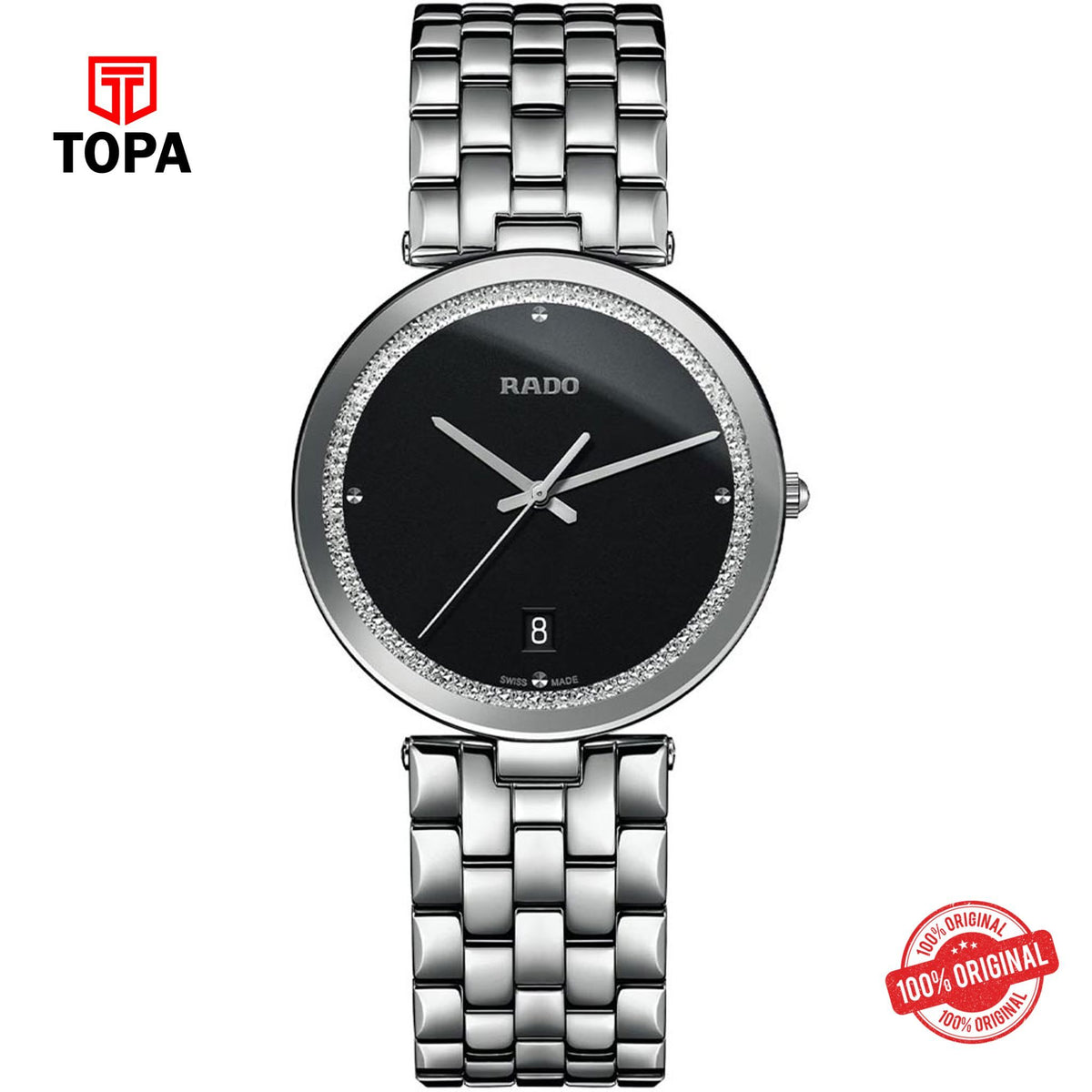 Topa Rado-115.3870.4015-R48870153-Florence-Metal-Band-Mens-Watch - Product Image 1