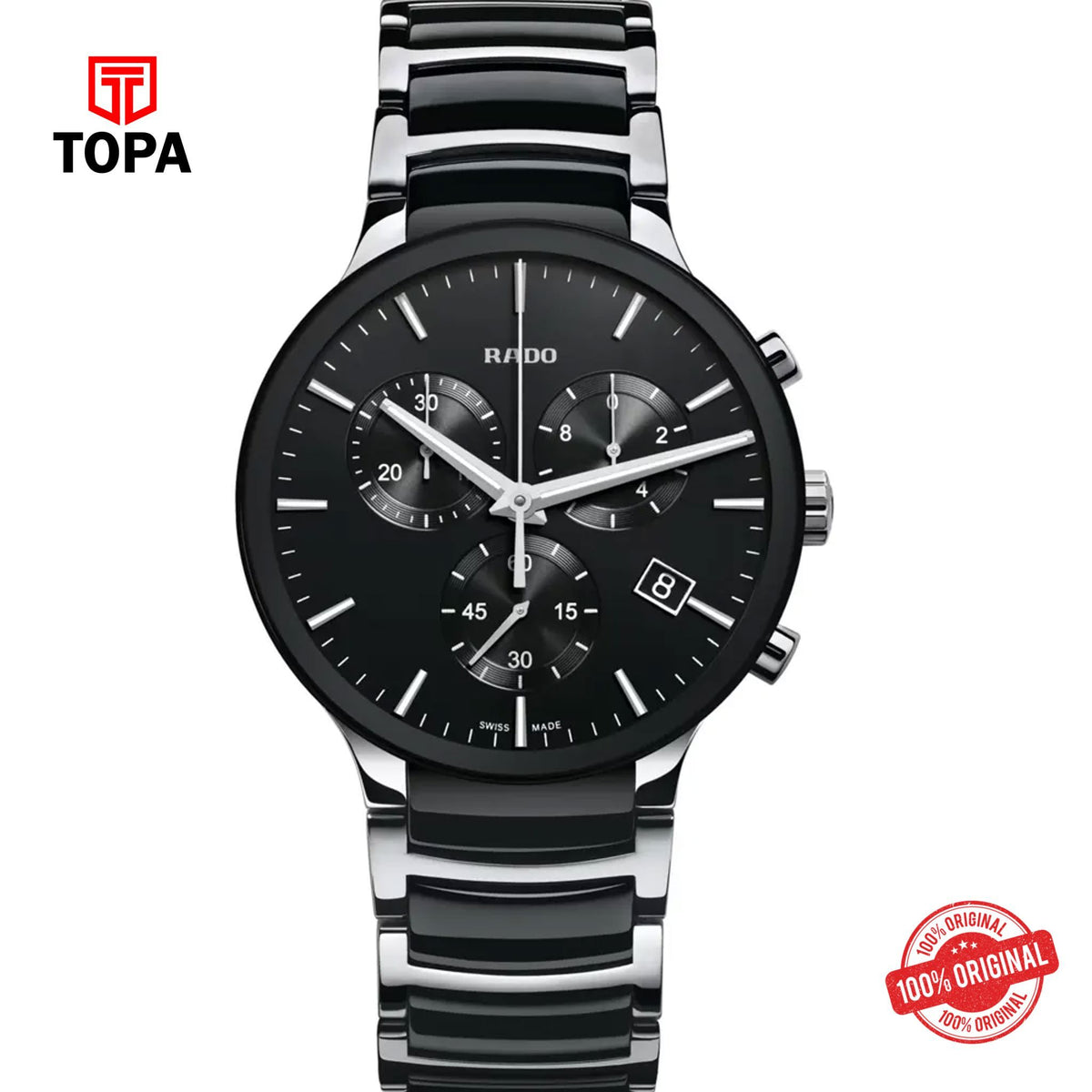 Topa Rado-312.0130.3015-R30130152-Centrix-Chronograph-Men-Watch - Product Image 1