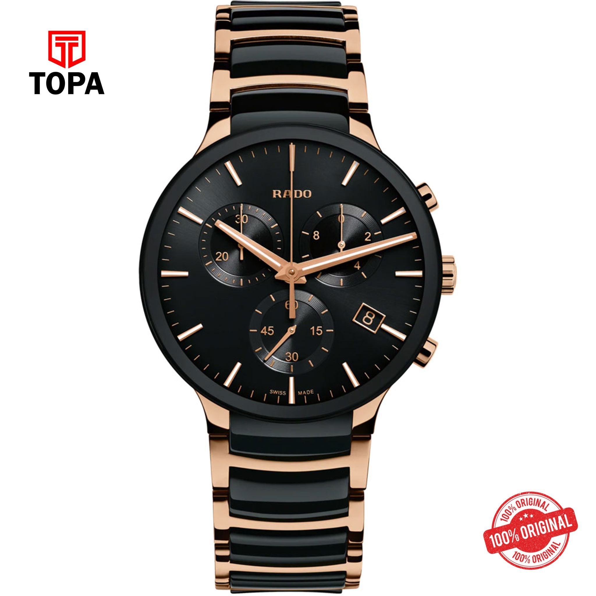 Topa Rado-312.0187.3017-R30187172-Centrix-Chronograph-Mens-Watch - Product Image 1