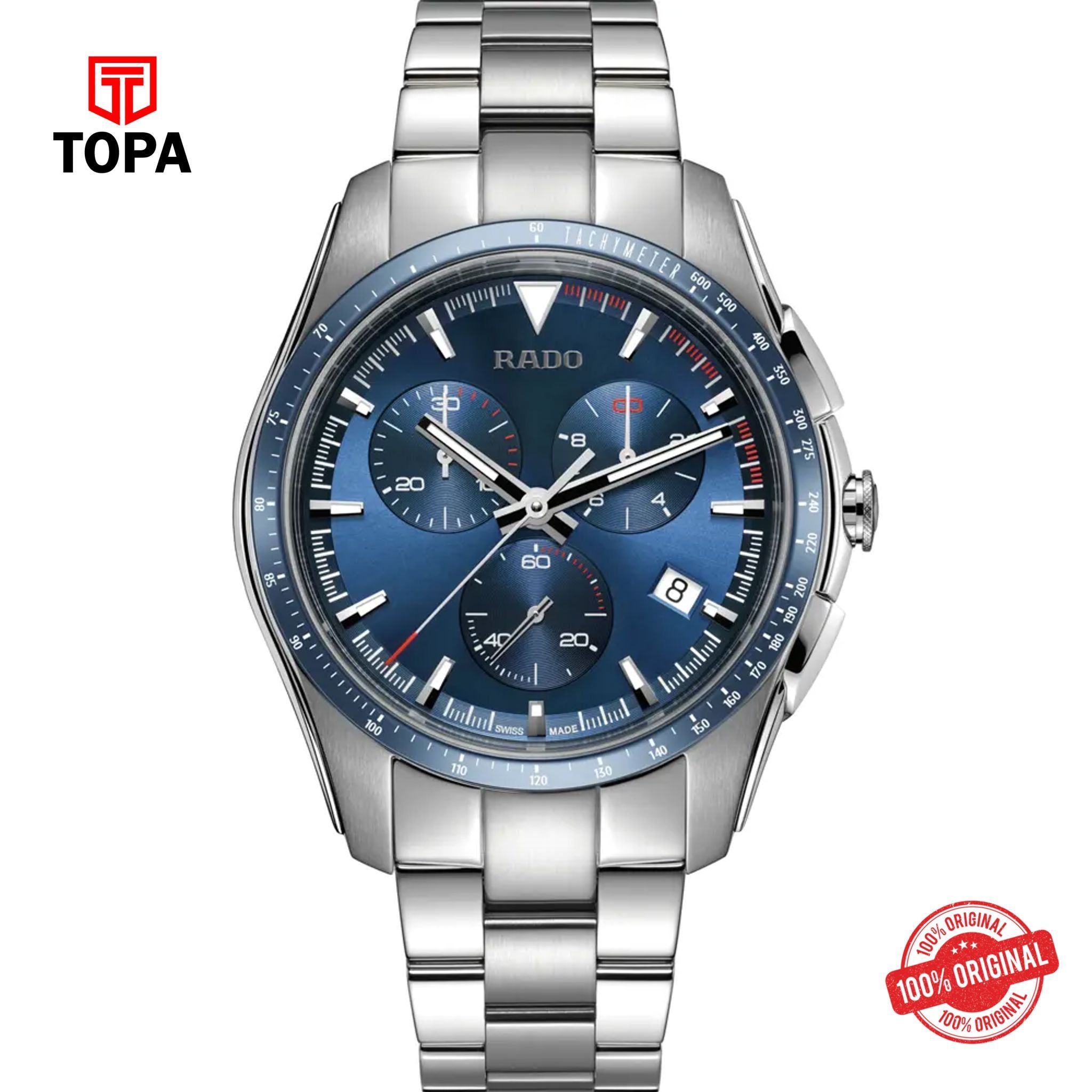 Topa Rado-312.0259.3020-R32259203-HyperChrome-Metal-Band-Men-Watc - Product Image 1