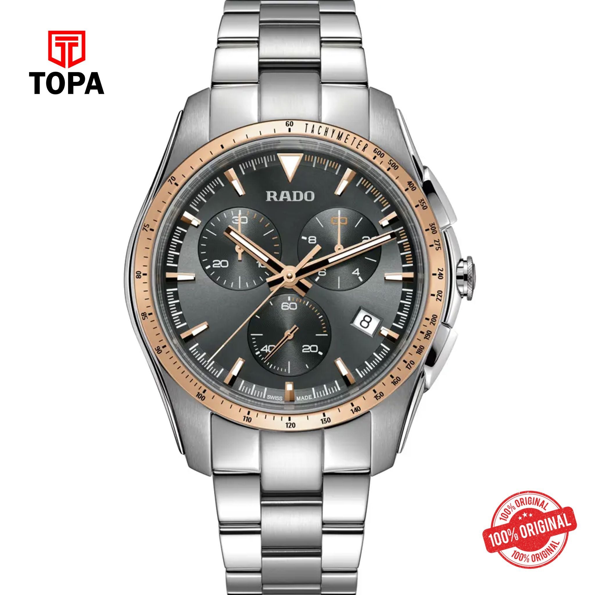 Topa Rado-312.0259.3016-R32259163-HyperChrome-Metal-Band-Men-Watc - Product Image 1