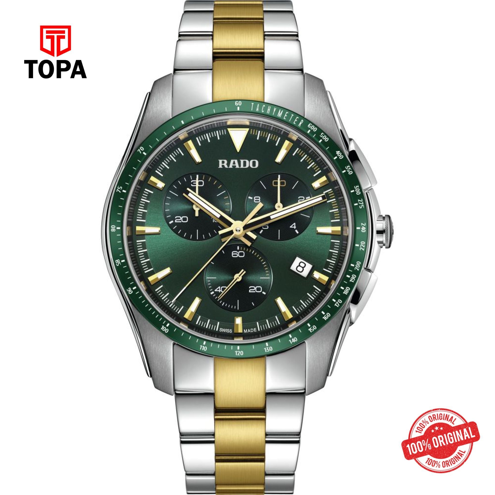 Topa Rado-312.0259.3015-R32259323-HyperChrome-Metal-Band-Mens-Wat - Product Image 1