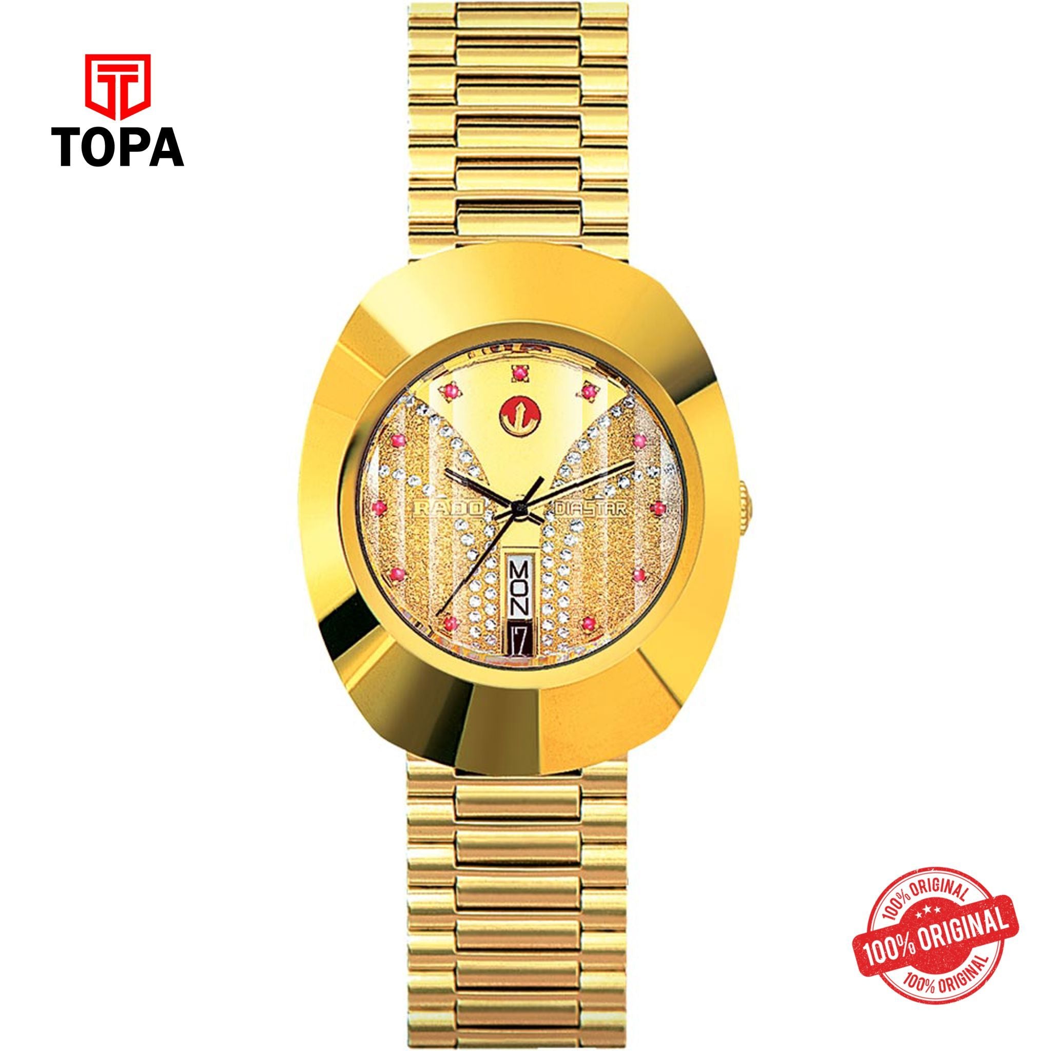 Topa Rado-648.0413.3003-R12413033-Original-Metal-Band-Men-Watch - Product Image 1