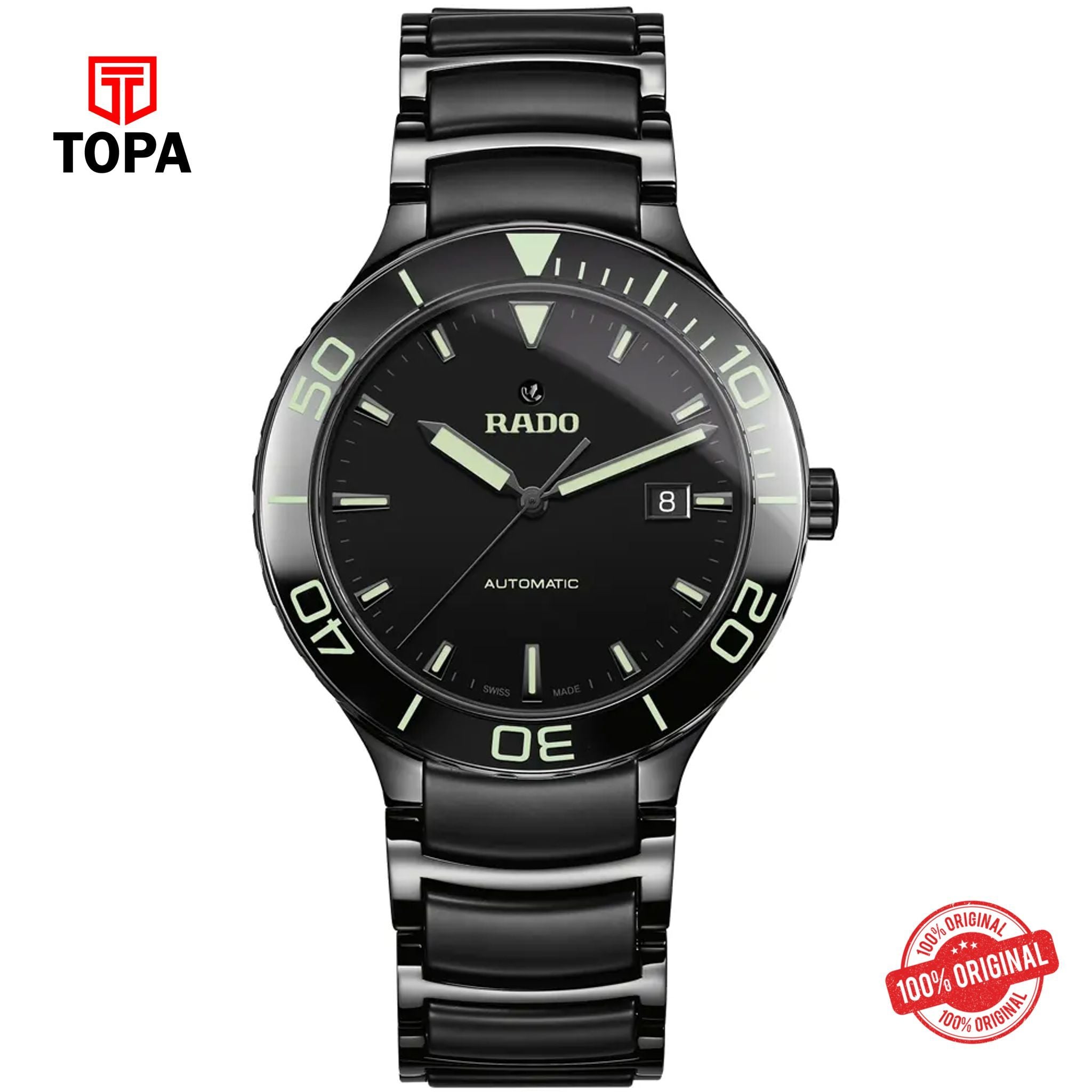 Topa Rado-763.6003.3017-R30003172-Centrix-Metal-Band-Men-Watch - Product Image 1