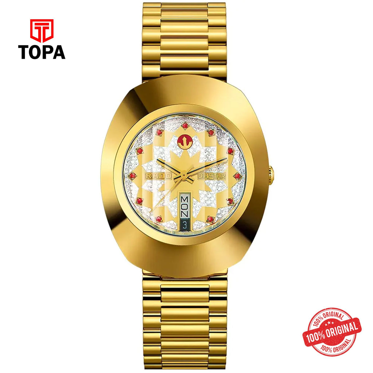 Topa Rado-764.0413.3007-R12413073-Metal-Band-Men-Watch - Product Image 1