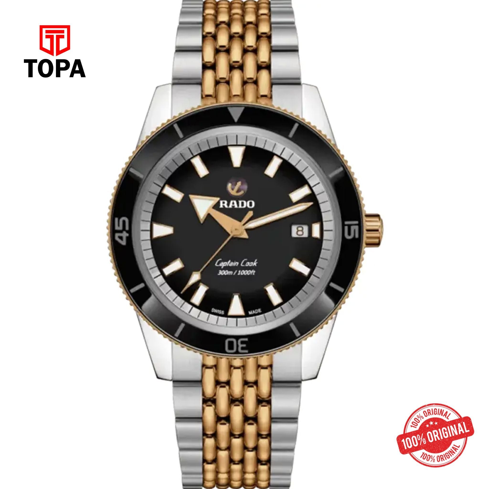 Topa Rado-Captain-Cook-R32137153-Automatic-Men-Watch - Product Image 1