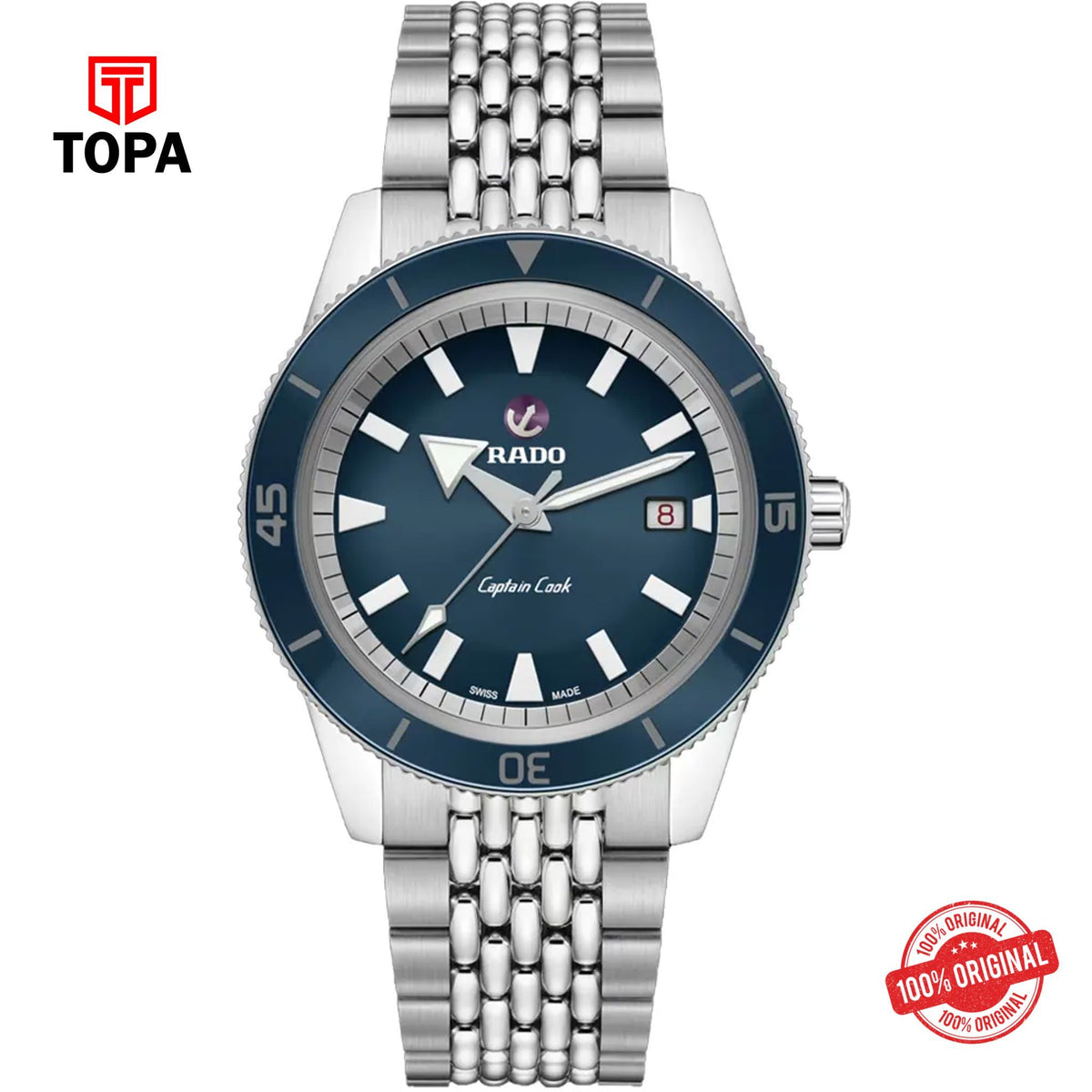 Topa Rado-Captain-Cook-R32505203-Automatic-Men-Watch - Product Image 1
