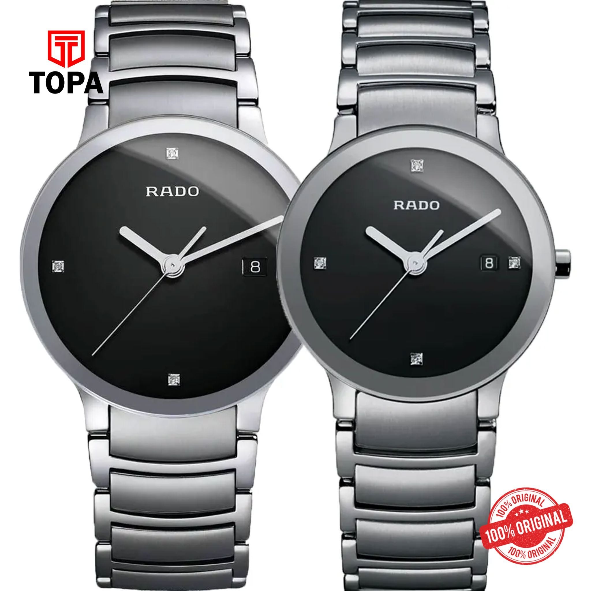 Topa Rado-Centrix-Couple-Watches - Product Image 1