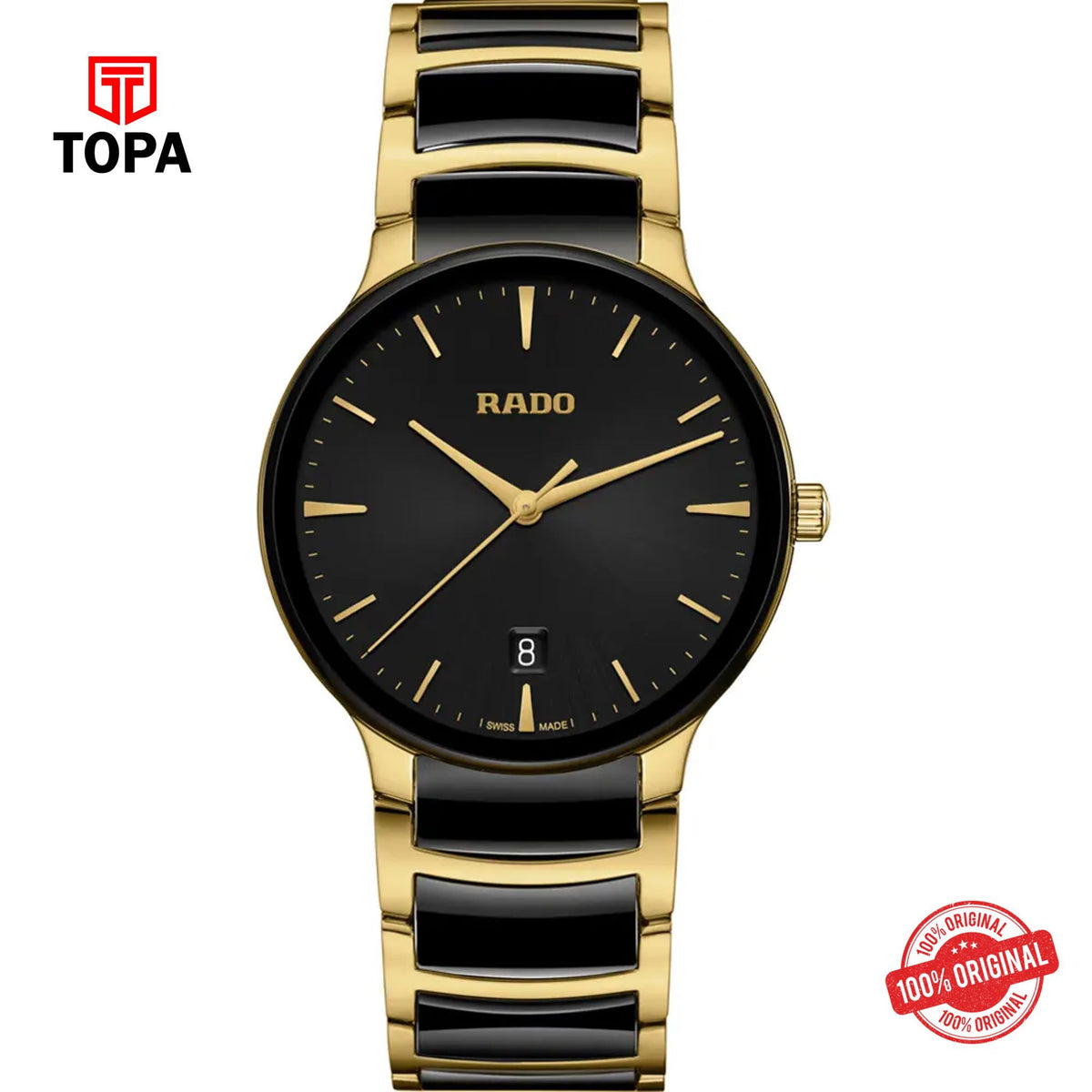 Topa Rado-R30022152-Centrix-Metal-Band-Men-Watch - Product Image 1