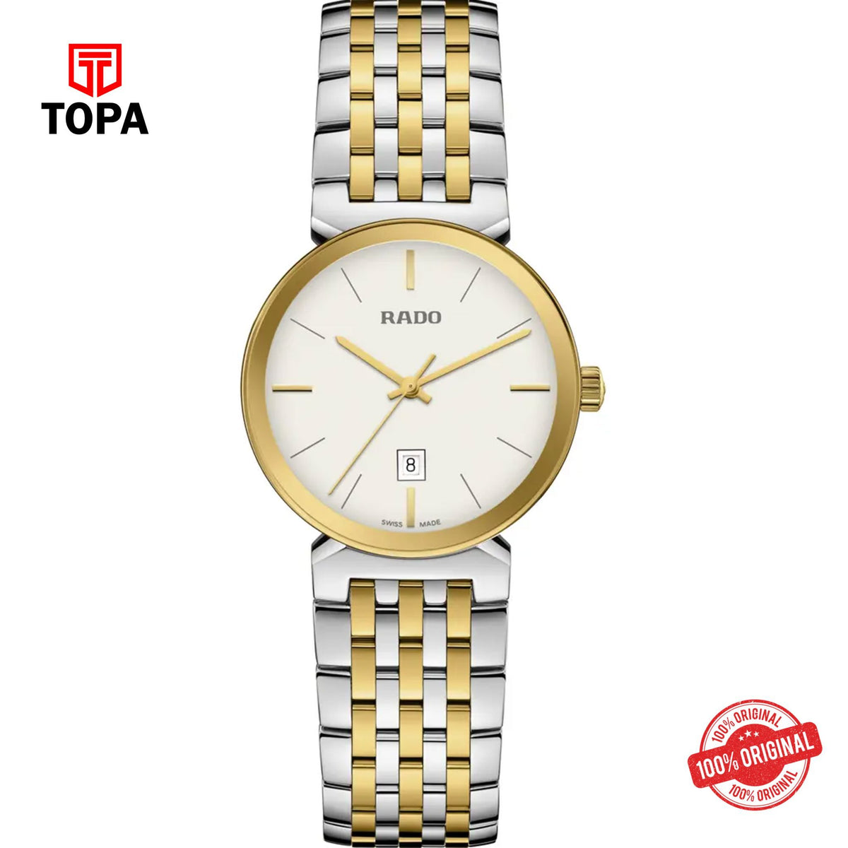 Topa Rado-R48913023-Florence-Metal-Band-Women-Watch - Product Image 1