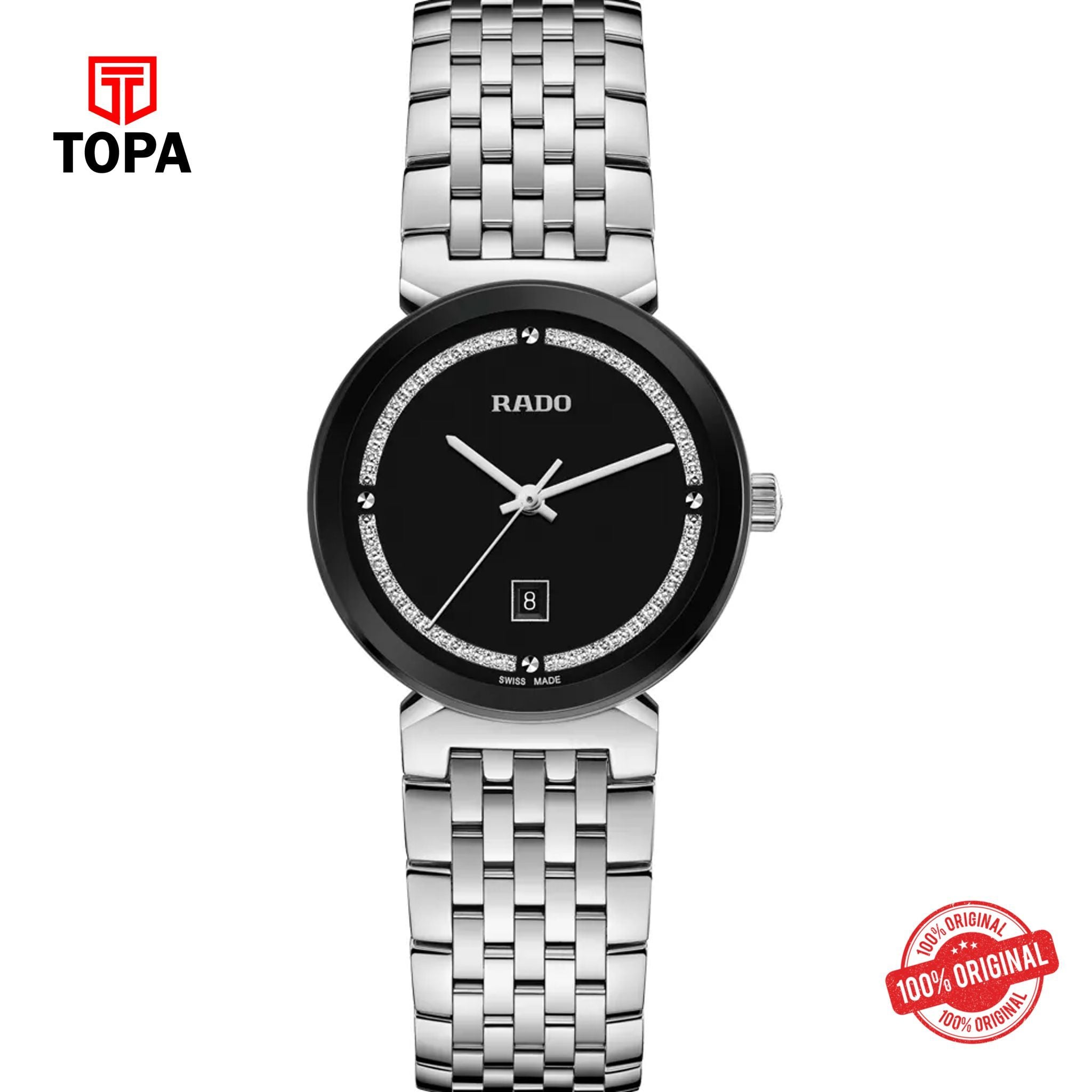 Topa Rado-R48913163-Florence-Metal-Band-Women-Watch - Product Image 1