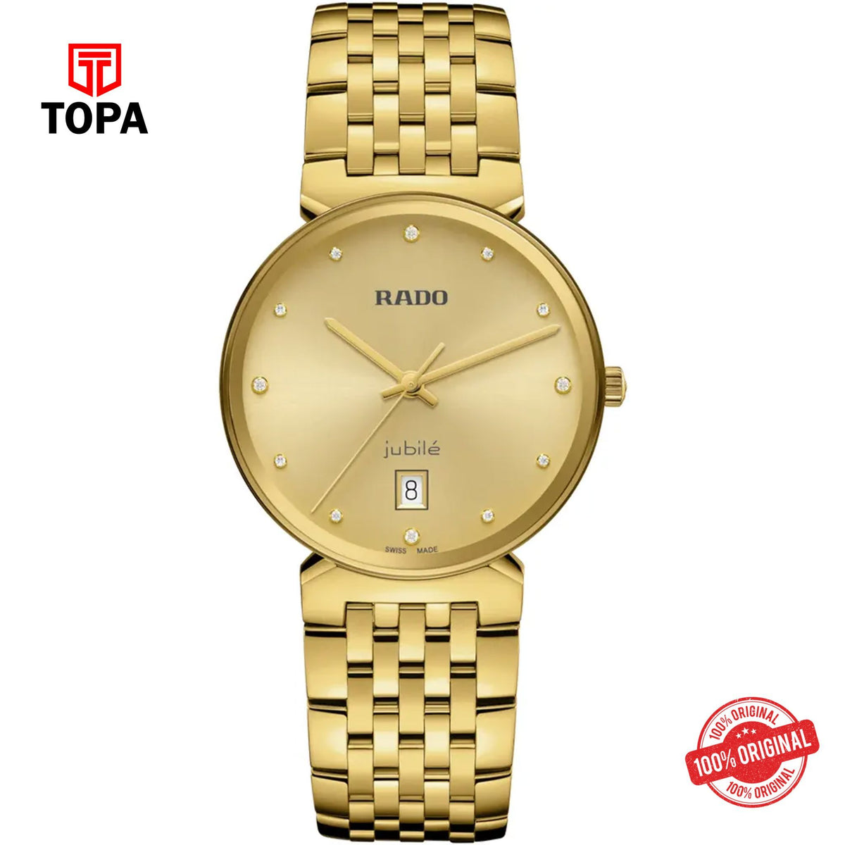 Topa Rado-R48914713-Florence-Diamonds-Men-Watch - Product Image 1