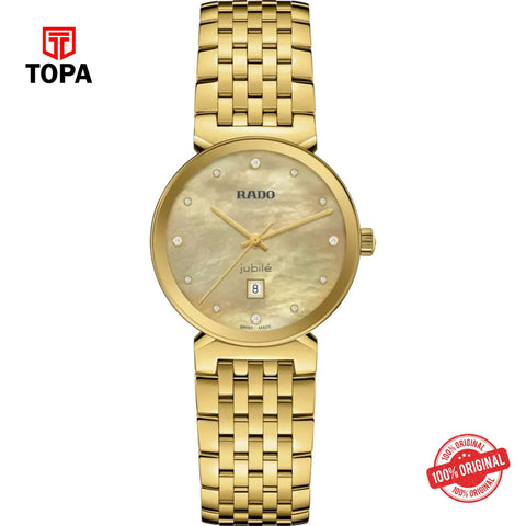 Topa Rado-R48915903-Florence-Diamonds-Metal-Band-Women-Watch - Product Image 1