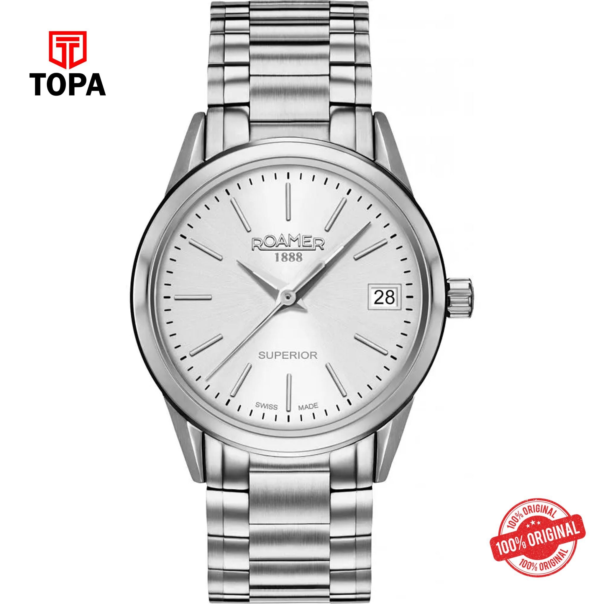 Topa Roamer-508856411550-Superior-Metal-Band-Women-Watch - Product Image 1