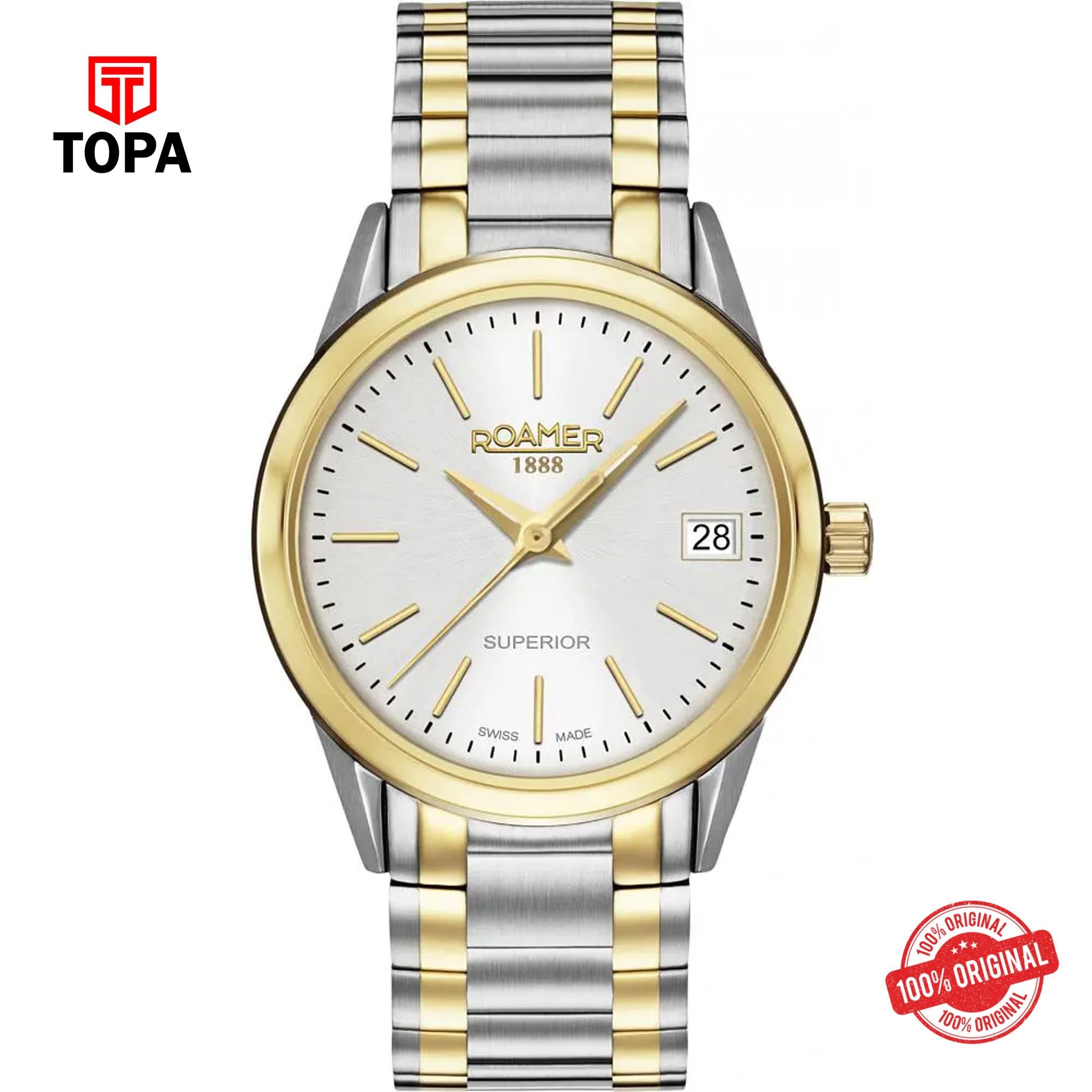 Topa Roamer-508856471551-Metal-Band-Women-Watch - Product Image 1