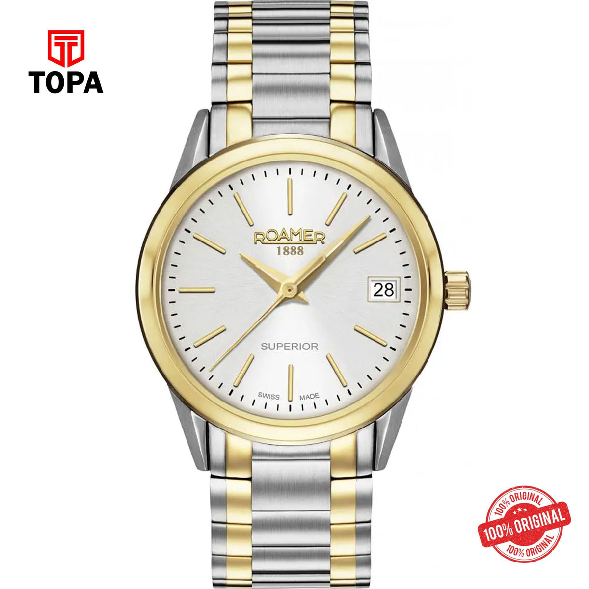Topa Roamer-508856471551-Metal-Band-Women-Watch - Product Image 1
