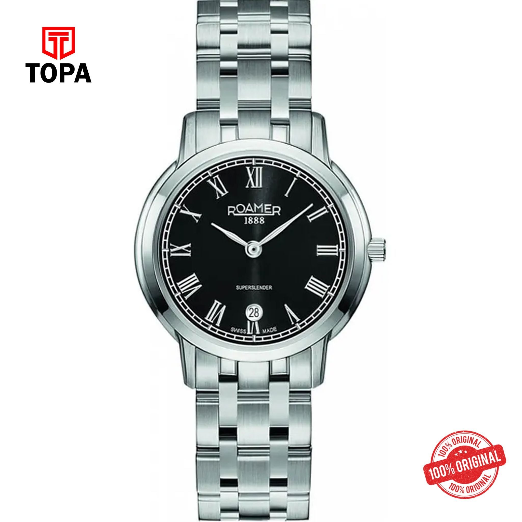 Topa Roamer-515811415250-Metal-Band-Women-Watch - Product Image 1