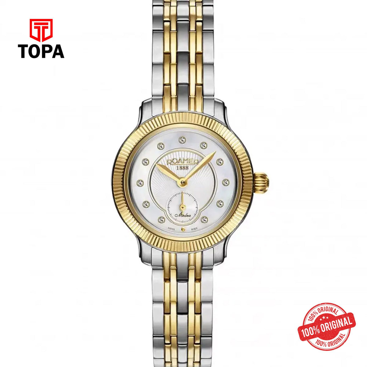 Topa Roamer-625855472960-Metal-Band-Women-Watch - Product Image 1
