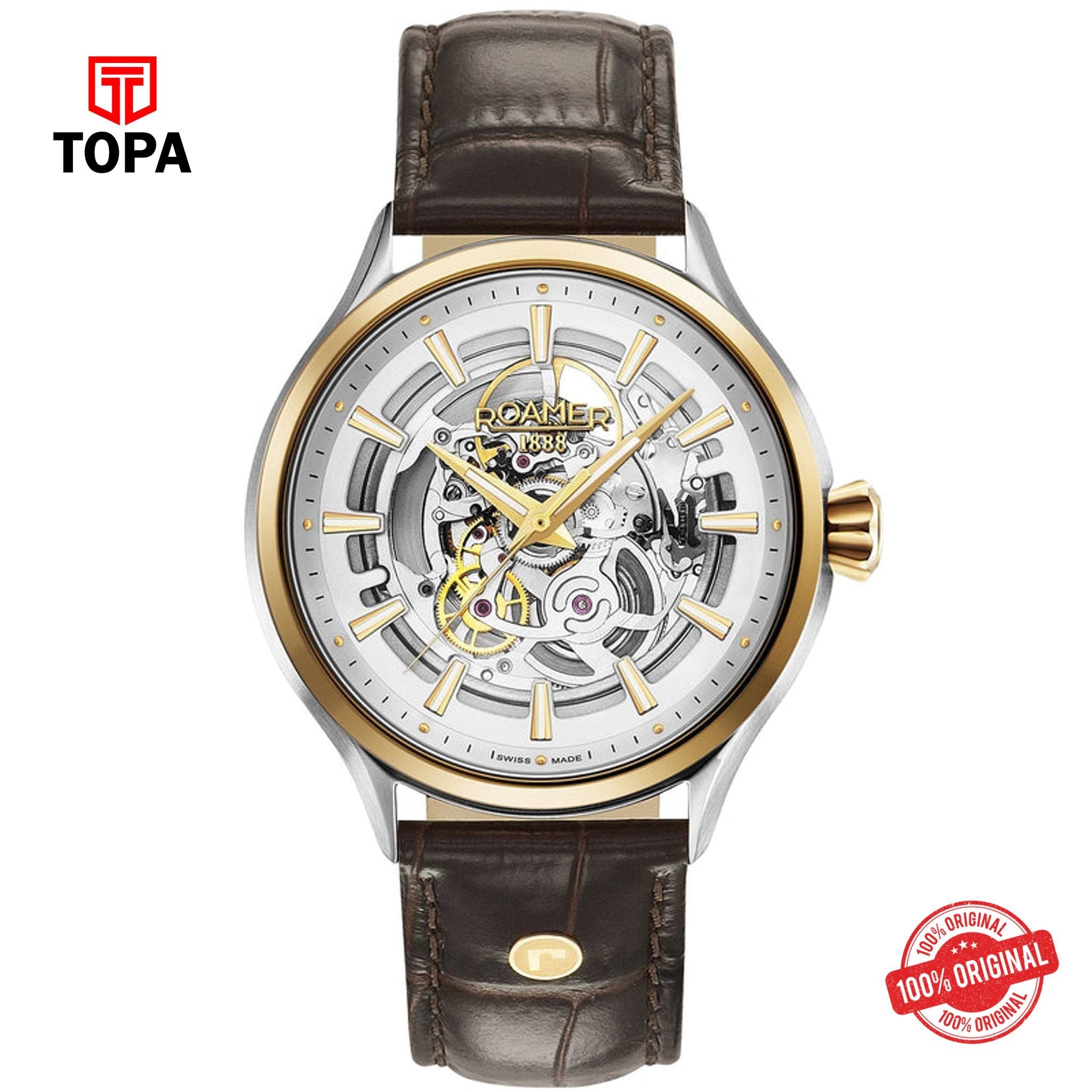 Topa Roamer - 101663 47 15 05N - COMPETENCE SKELETON WRISTWATCH - Product Image 1