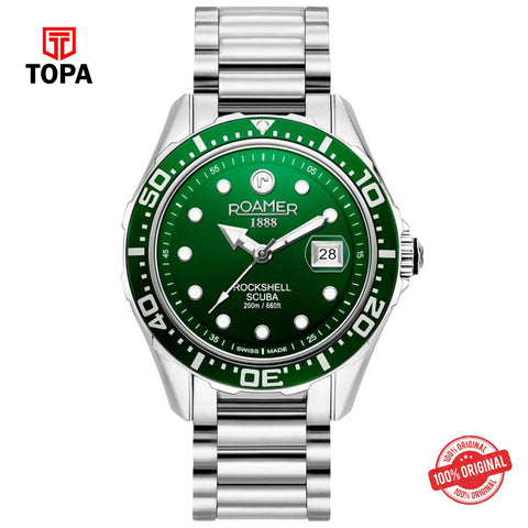 Topa Roamer - 220858 41 75 50 - Rockshell Scuba Stainless Steel Bracelet - Product Image 1