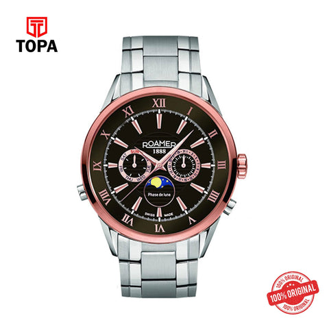 Topa Roamer - 508821 47 63 50 - Gents Quartz Stainless Steel Watch - Product Image 1