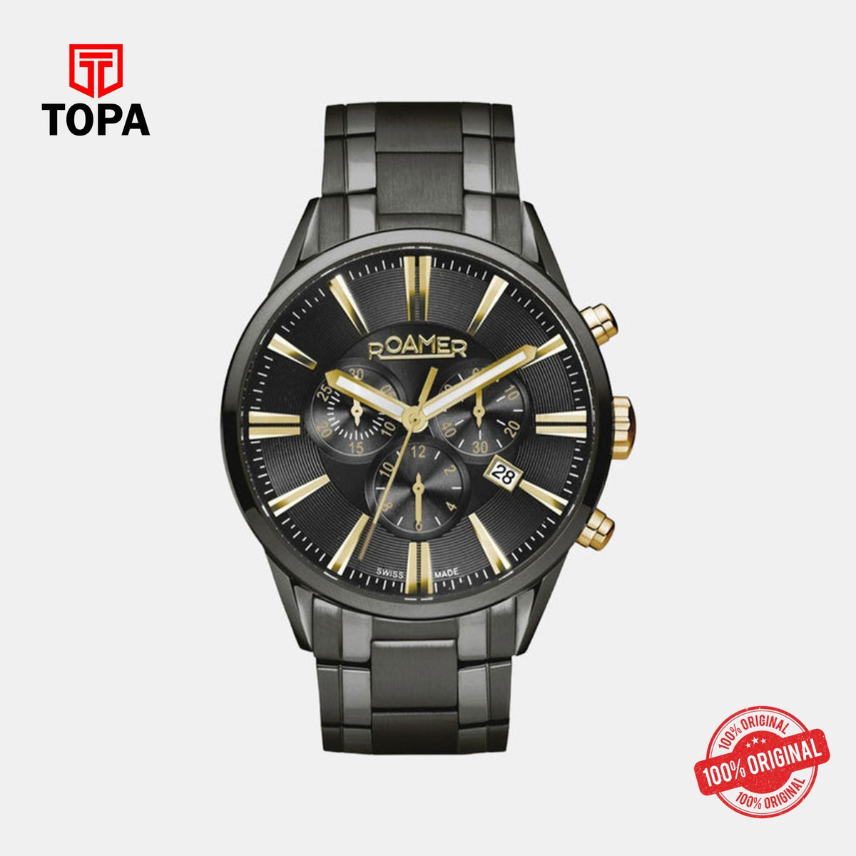 Topa Roamer - 508837 45 85 50 - SUPERIOR CHRONO Stainless Steel Watch For Men's - Product Image 1