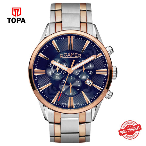 Topa Roamer - 508837 49 85 50 - Superior Chrono Men's Black Watch - Product Image 1