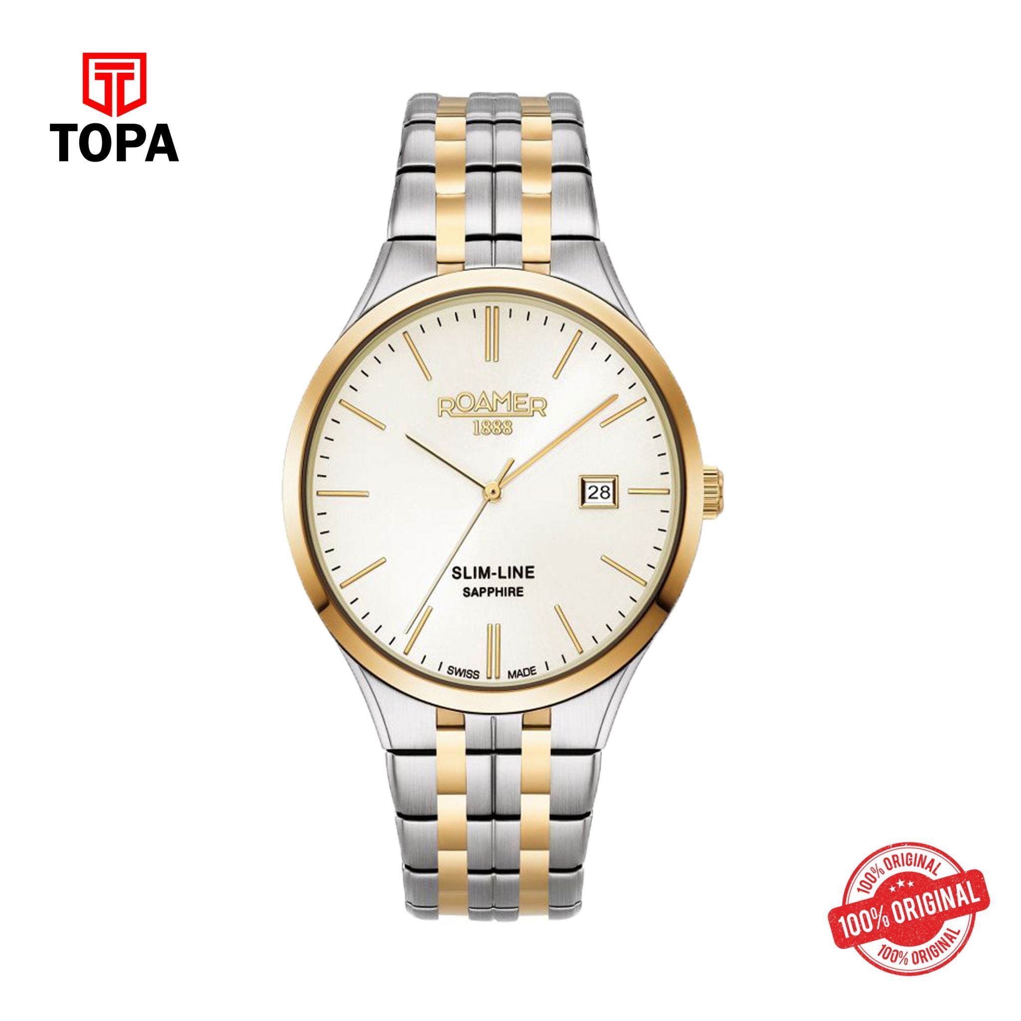 Topa Roamer - 512833 47 35 20 - Quartz Mens Classic Gents Watch - Product Image 1