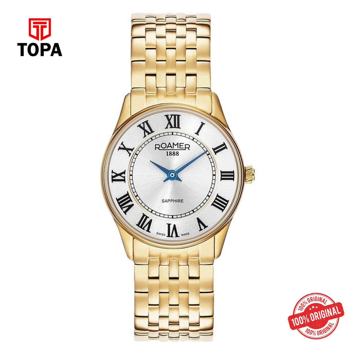 Topa Roamer - 520820 48 15 50 -  Quartz Stainless Steel watch for Women - Product Image 1