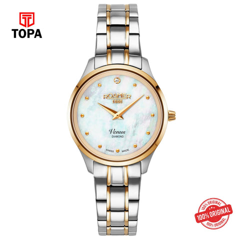 Topa Roamer - 601857 47 89 20 - Venus White MOP Ladies Watch - Product Image 1
