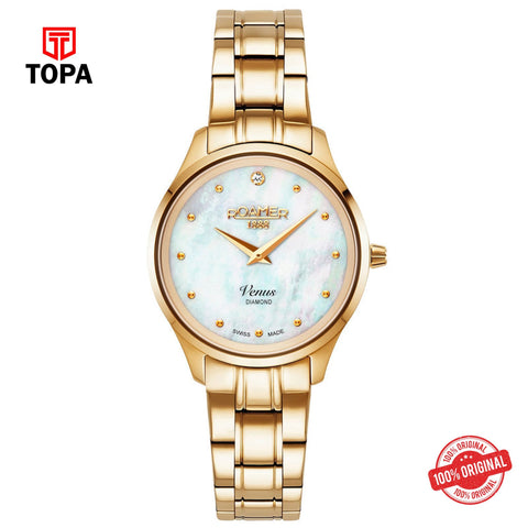 Topa Roamer - 601857 48 89 20 - Venus White MOP Ladies Watch - Product Image 1