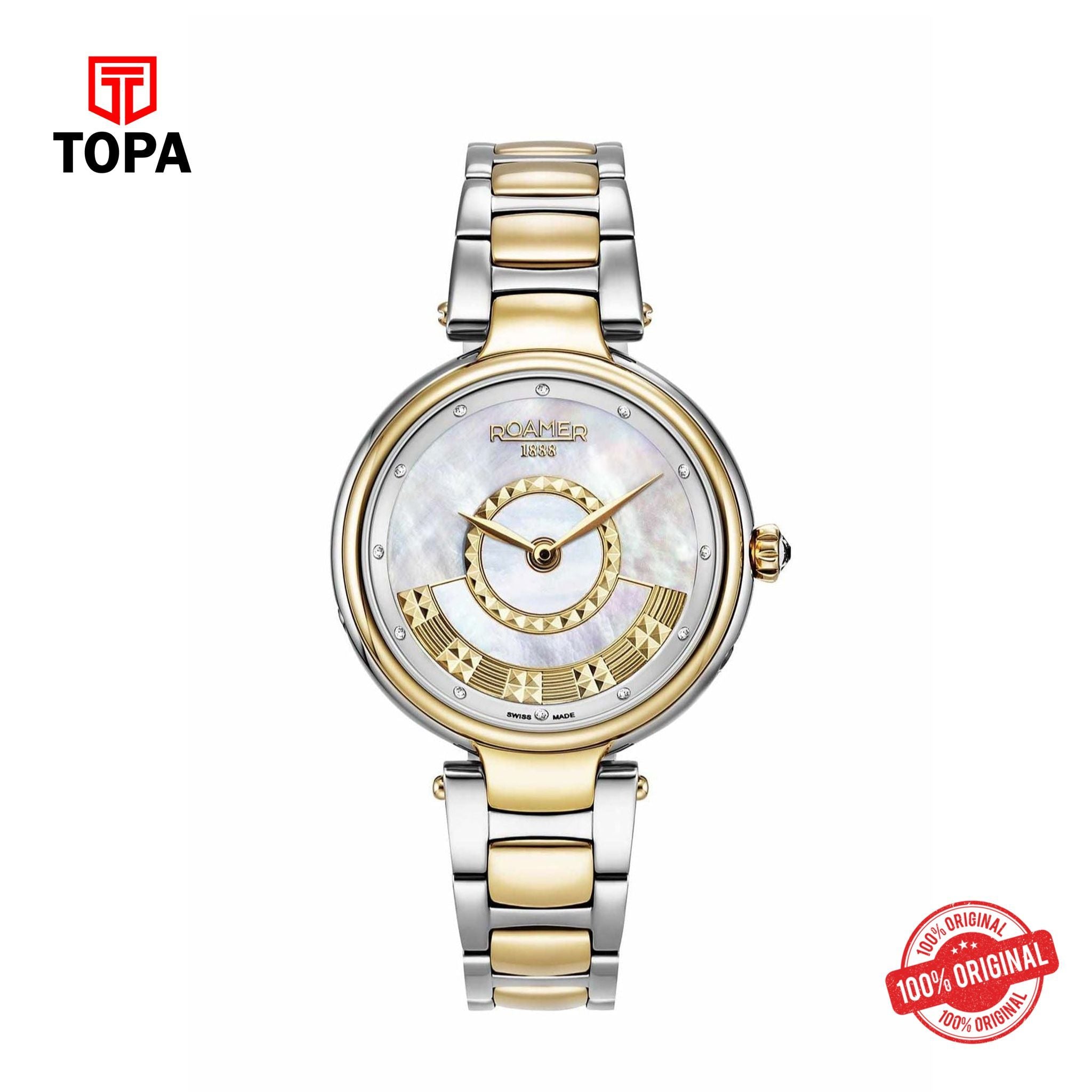 Topa Roamer - 602857 47 10 50 - Ladeis Stainless Steel Watch - Product Image 1