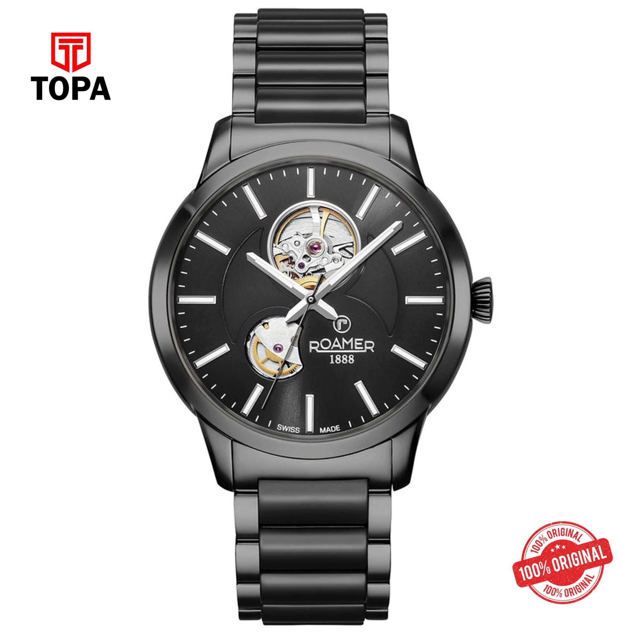 Topa Roamer - 672661 40 55 60 - Men's Two Tone Automatic Watch - Product Image 1