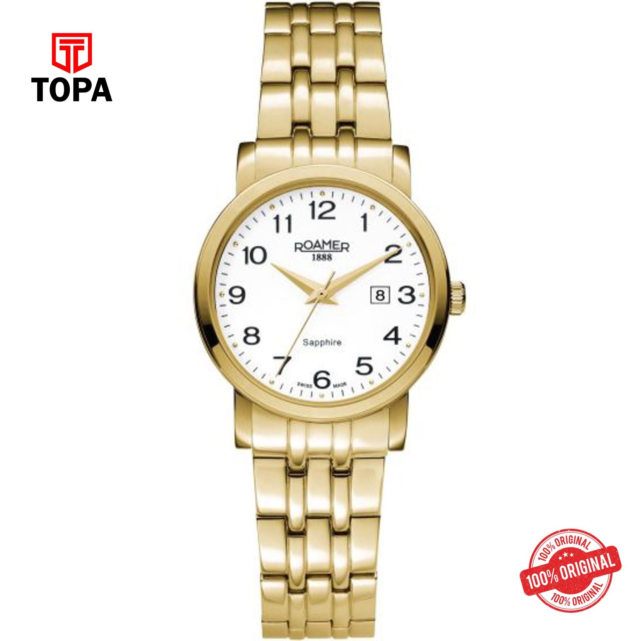 Topa Roamer - 709844 48 26 70 - Classic Line Quartz Stainless Steel watch for Women - Product Image 1