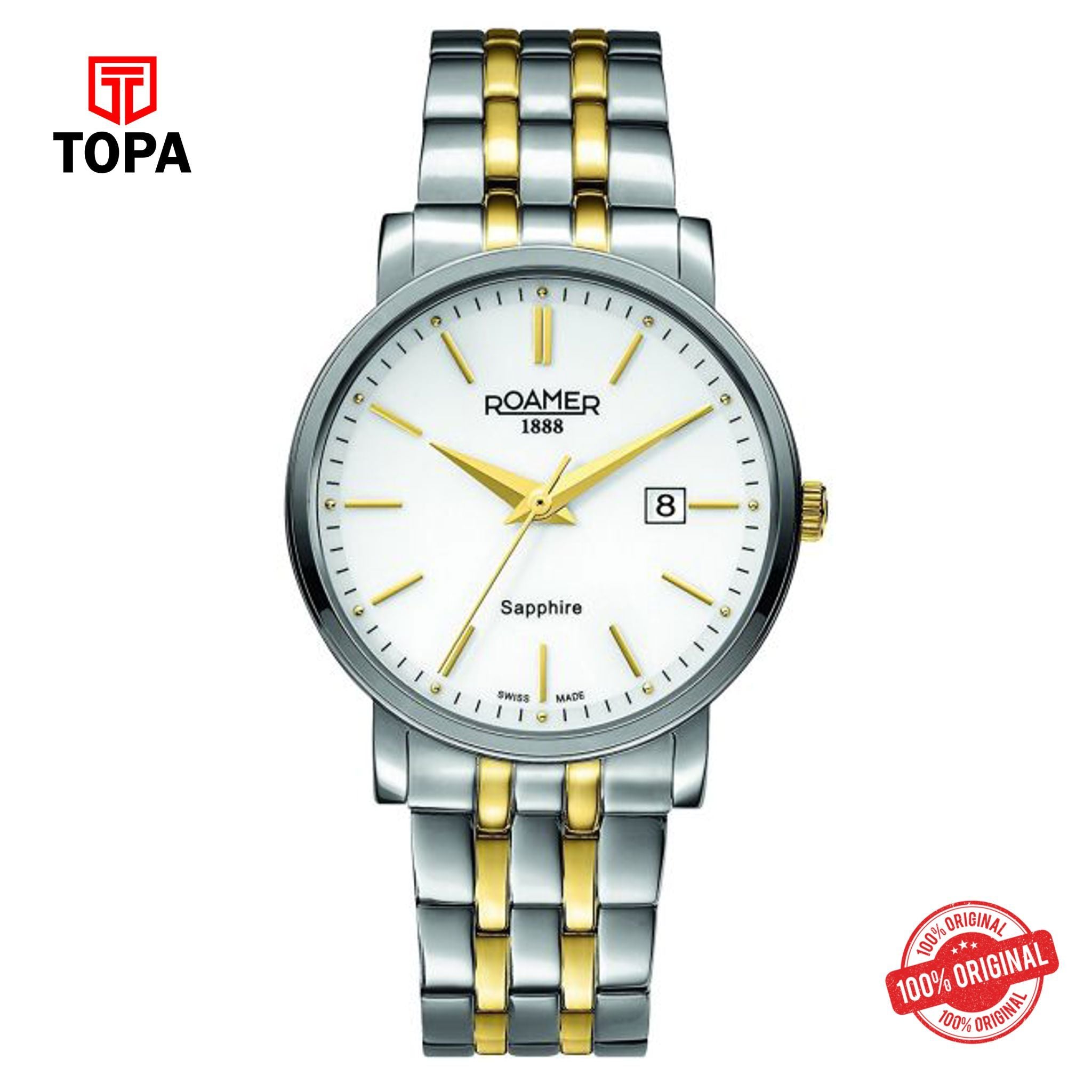 Topa Roamer - 709856 47 25 70 - Classic Line Quartz Watch for Men's - Product Image 1