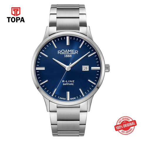 Topa Roamer - 718833 41 45 70 - R Line Classic Quartz Watch for Men's - Product Image 1