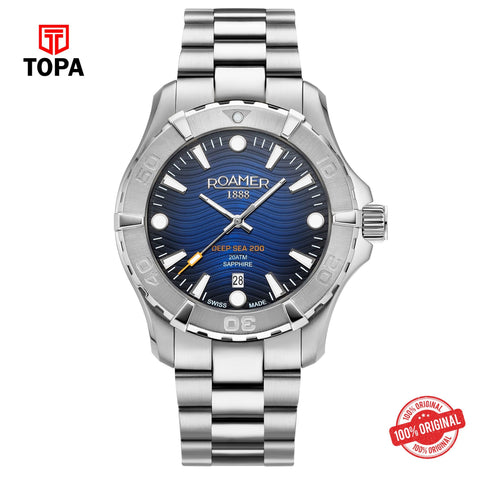 Topa Roamer - 860833 41 45 70 - Deep Sea 200 Stainless Steel Watch For Men's - Product Image 1