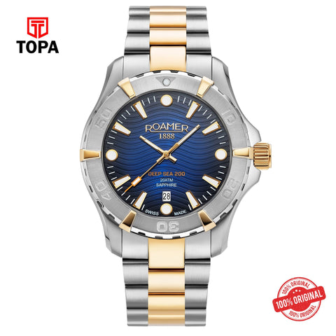 Topa Roamer - 860833 47 45 70 - Deep Sea 200 Stainless Steel Watch For Men's - Product Image 1