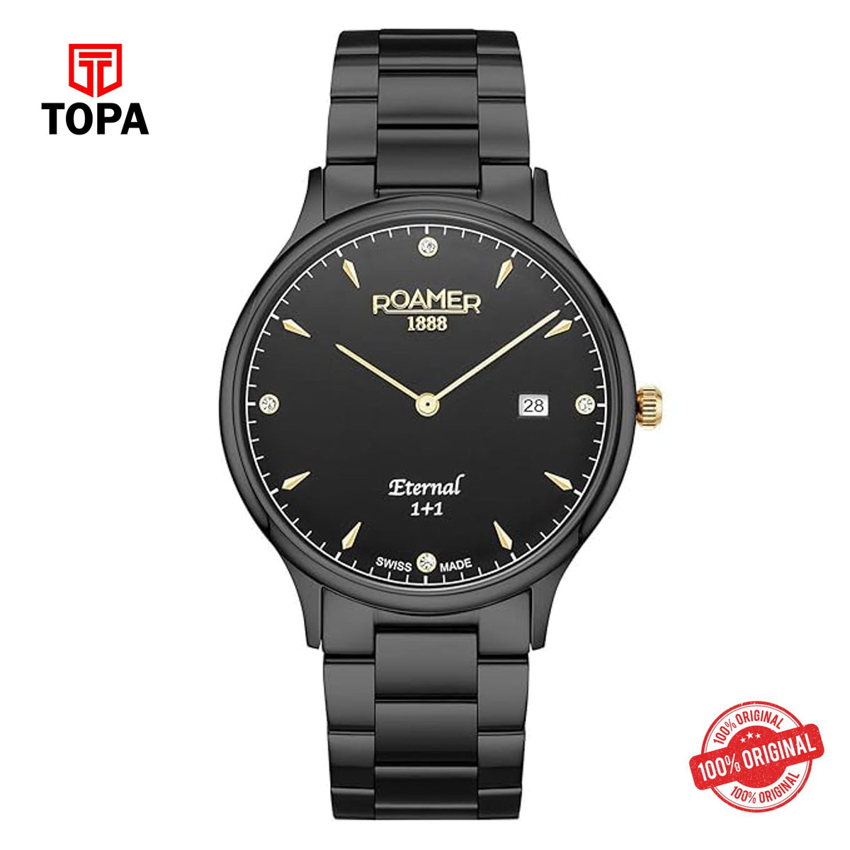 Topa Roamer - 863833 45 55 50 - Eternal 1+1 Quartz Watch for Men's - Product Image 1