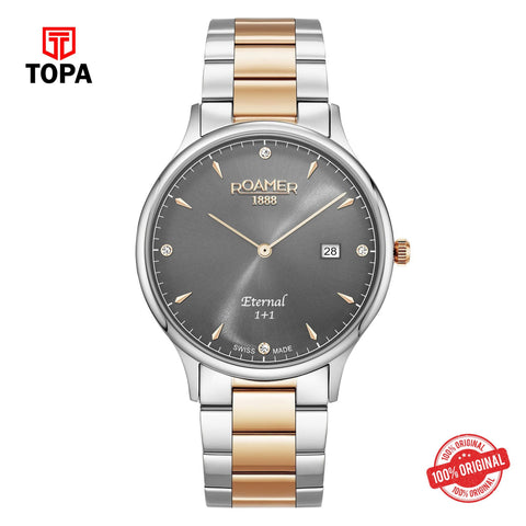 Topa Roamer - 863833 49 55 50 - Eternal Analog Grey Men's Watch - Product Image 1