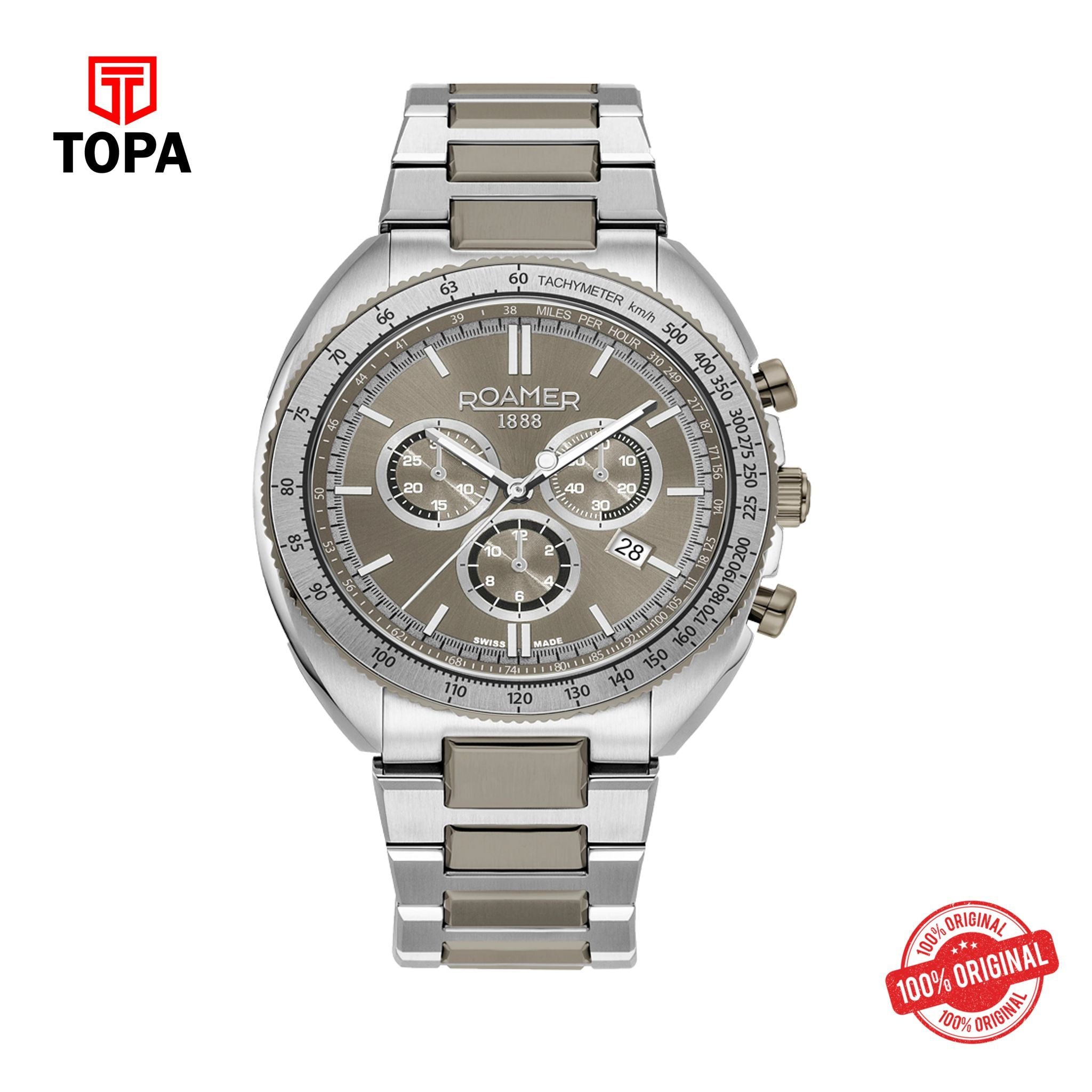 Topa Roamer - 868837 44 45 70 - Mens Power Chrono Gents Watch - Product Image 1