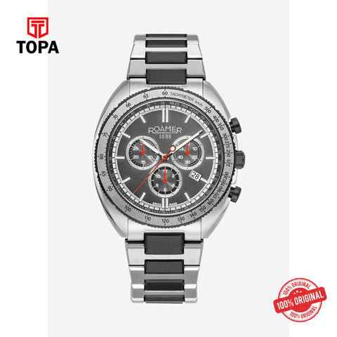 Topa Roamer - 868837 45 85 70 - POWER CHRONO Stainless Steel Watch For Men's - Product Image 1
