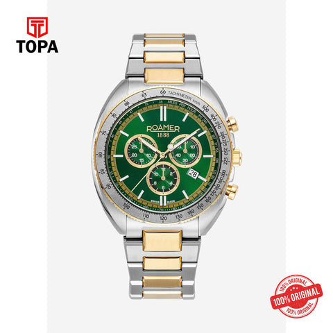 Topa Roamer - 868837 47 75 70 - POWER CHRONO Stainless Steel Watch For Men's - Product Image 1