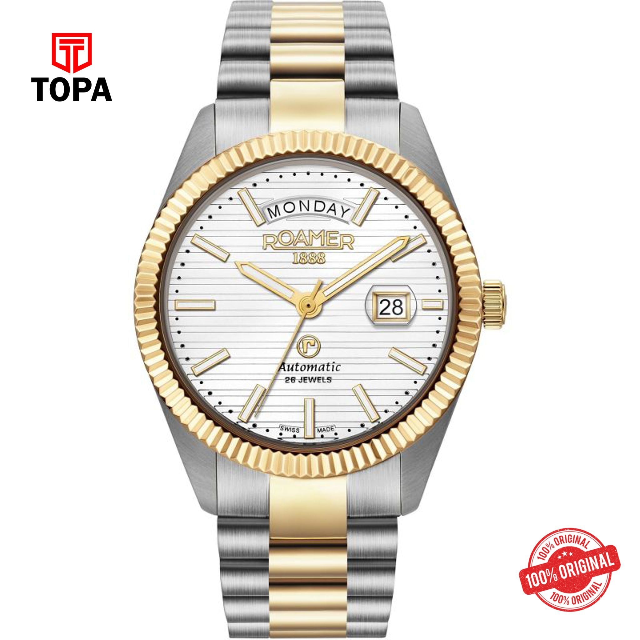 Topa Roamer - 981666 47 25 50 - Mens Roamer Primeline Automatic Watch - Product Image 1