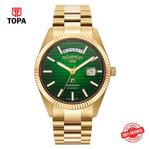 Topa Roamer - 981666 48 75 50 - PRIMELINE DAYDATE II Automatic Stainless Steel Watch for Men's - Product Image 1