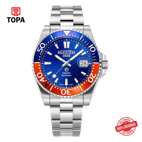 Topa Roamer - 986983 41 45 20 - PREMIER Automatic Stainless Steel Watch for Men's - Product Image 1