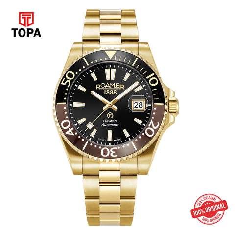 Topa Roamer - 986983 48 85 20 - PREMIER Automatic Stainless Steel Watch for Men's - Product Image 1