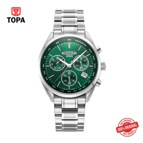 Topa Roamer - 993819 41 75 20 - PRO CHRON Stainless Steel Watch For Men's - Product Image 1