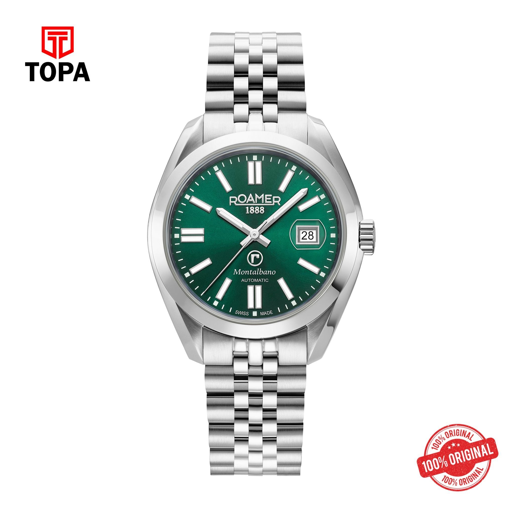 Topa Roamer -  996983 41 75 20 - MONTALBANO Automatic Stainless Steel Watch for Men's - Product Image 1