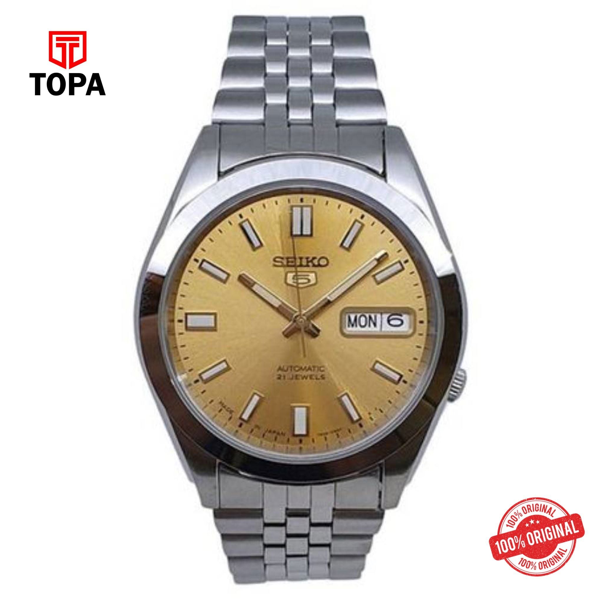 Seiko SNKF69J1 Kinetic Analog Men's Watch